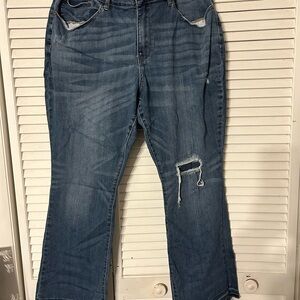 Judy Blue Women's Boot Cut Distressed Jeans